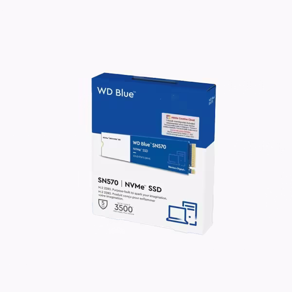 اس اس دی اینترنال وسترن دیجیتال مدل BLUE SN570 NVME ظرفیت 2 ترابایت